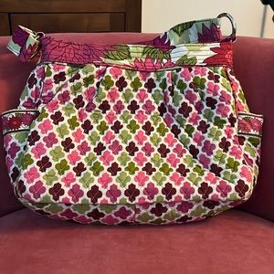 Vera Bradley reversible handbag in Dahlia.